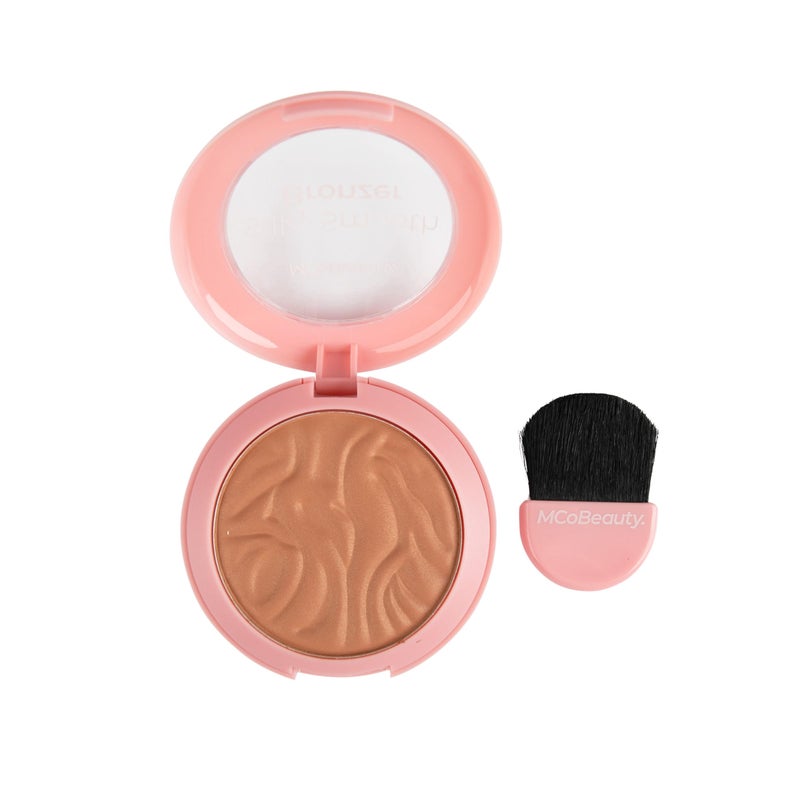 MCoBeauty - Silky Smooth Bronzer Powder - Ultra-Pigmented Bronzing Pressed Powder - Natural Looking and with Shimmer Finish - Face Makeup, Christmas Gifts, Stocking Stuffers - Image 3